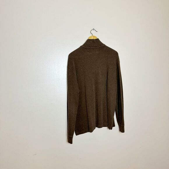 CLEARANCE! Men’s Brown Polo Ralph Lauren Sweater Size XL VGUC - Picture 2 of 5